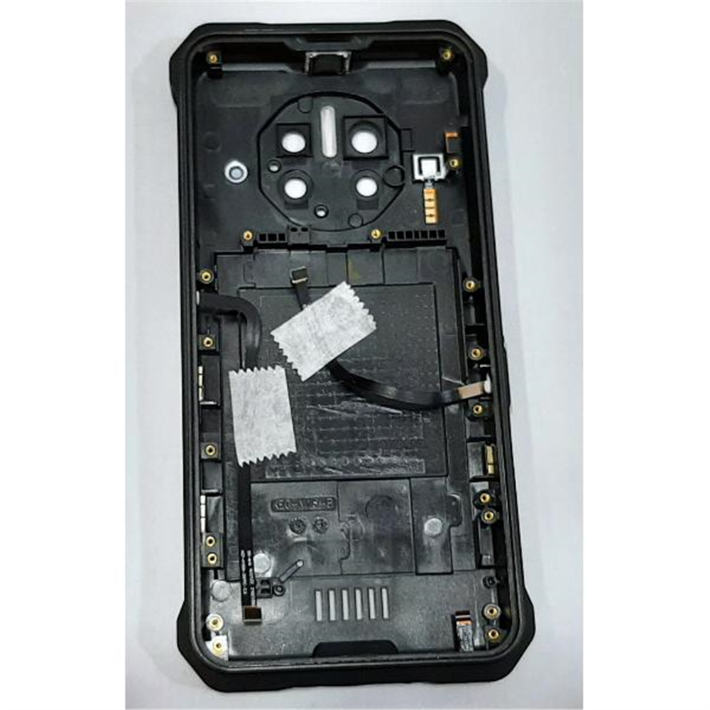 Tapa trasera o tapa bateria negra para Doogee V10 5G