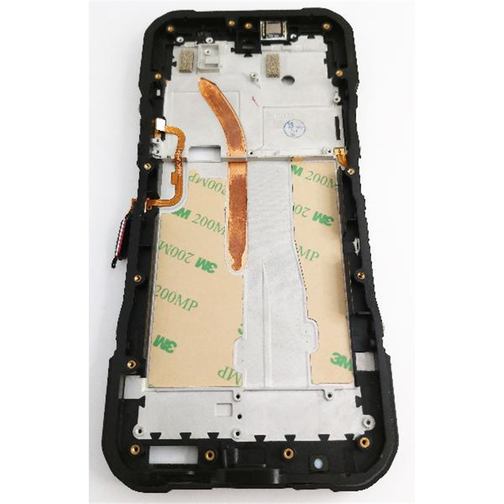 carcasa central o marco negro para Doogee V20 calidad premium
