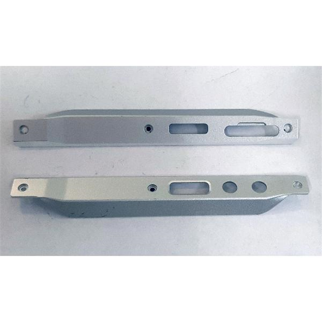 Set 2 embellecedores laterales plata para Doogee V20 Pro calidad premium