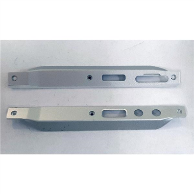 Set 2 embellecedores laterales plata para Doogee V20 Pro calidad premium