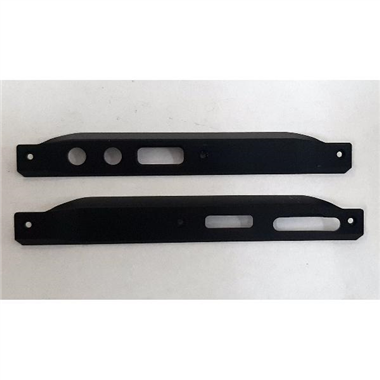 Set 2 embellecedores laterales negros para Doogee V20 Pro calidad premium
