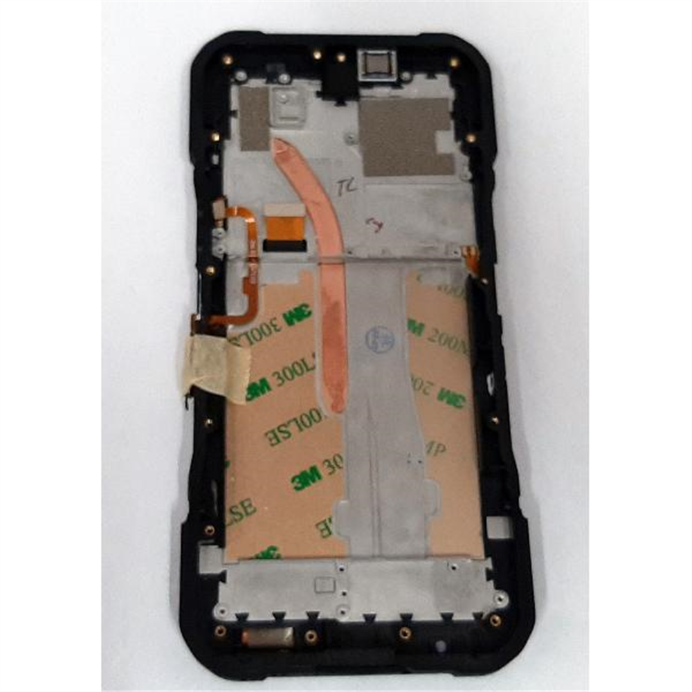Pantalla lcd para Doogee V20 mas tactil negro mas marco negro mas boton rojo calidad premium