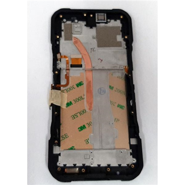 Pantalla lcd para Doogee V20 mas tactil negro mas marco negro mas boton rojo calidad premium