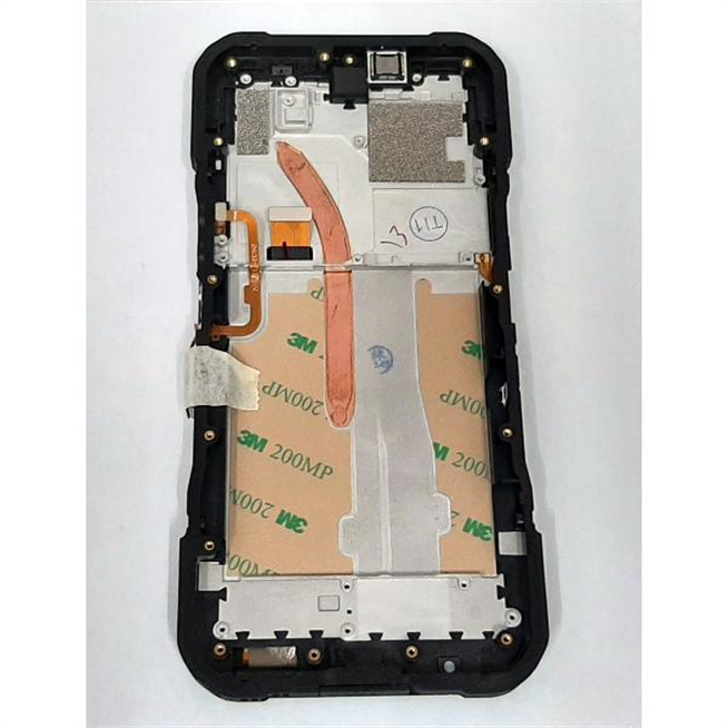 Pantalla lcd para Doogee V20 mas tactil negro mas marco negro mas boton gris calidad premium