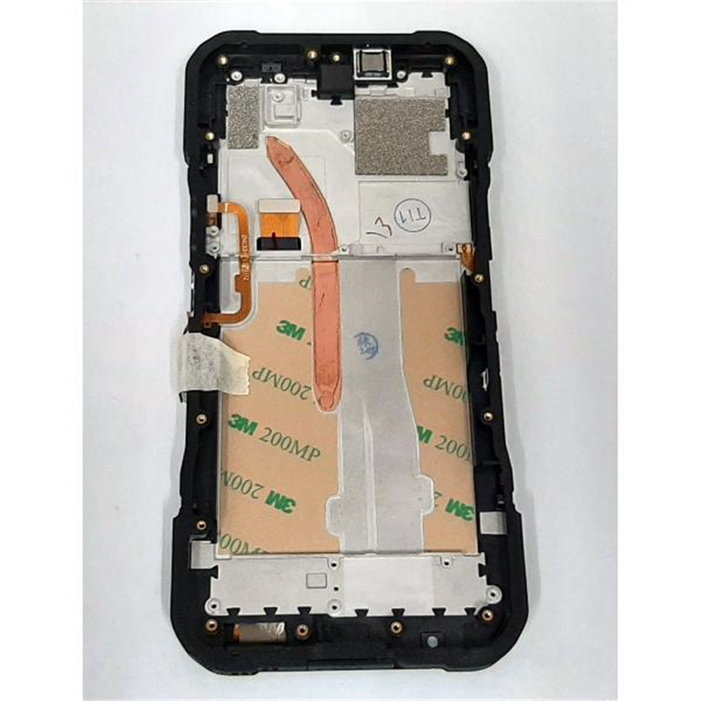 Pantalla lcd para Doogee V20 mas tactil negro mas marco negro mas boton gris calidad premium