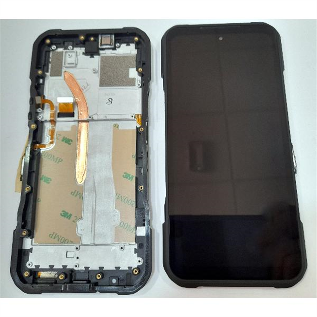 Pantalla lcd para Doogee V20 mas tactil negro mas marco negro Service Pack Premium