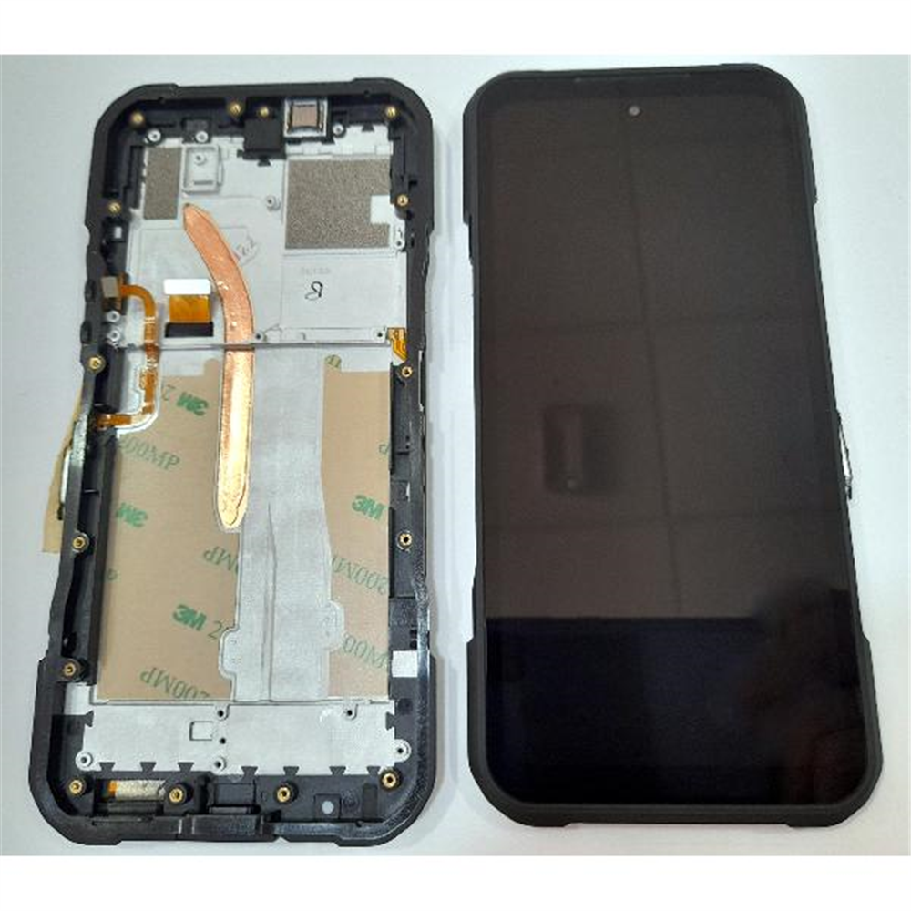 Pantalla lcd para Doogee V20 mas tactil negro mas marco negro Service Pack Premium