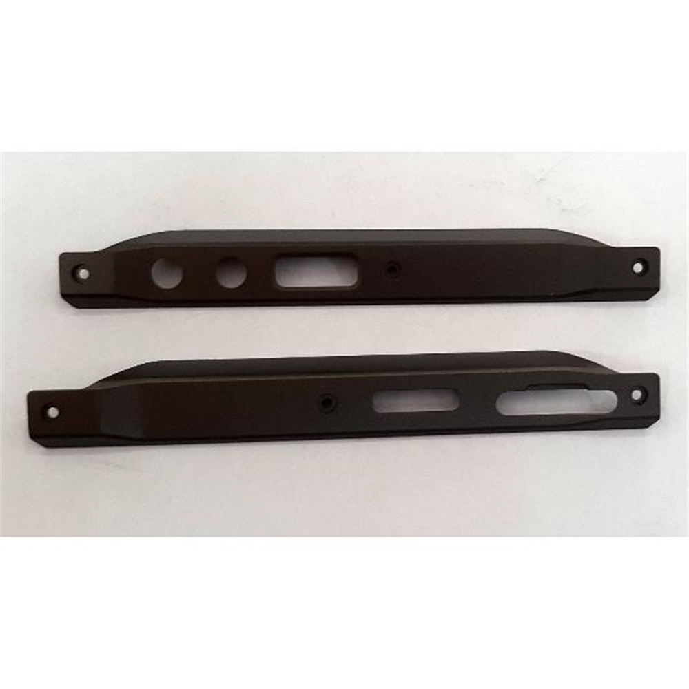 Set 2 embellecedores laterales gris para Doogee V20 calidad premium