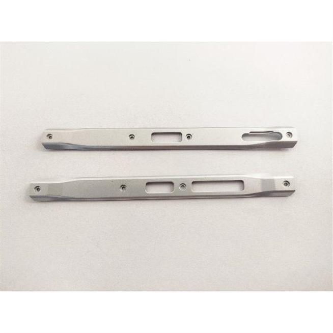 Set 2 embellecedor lateral plata para Doogee V30 calidad premium