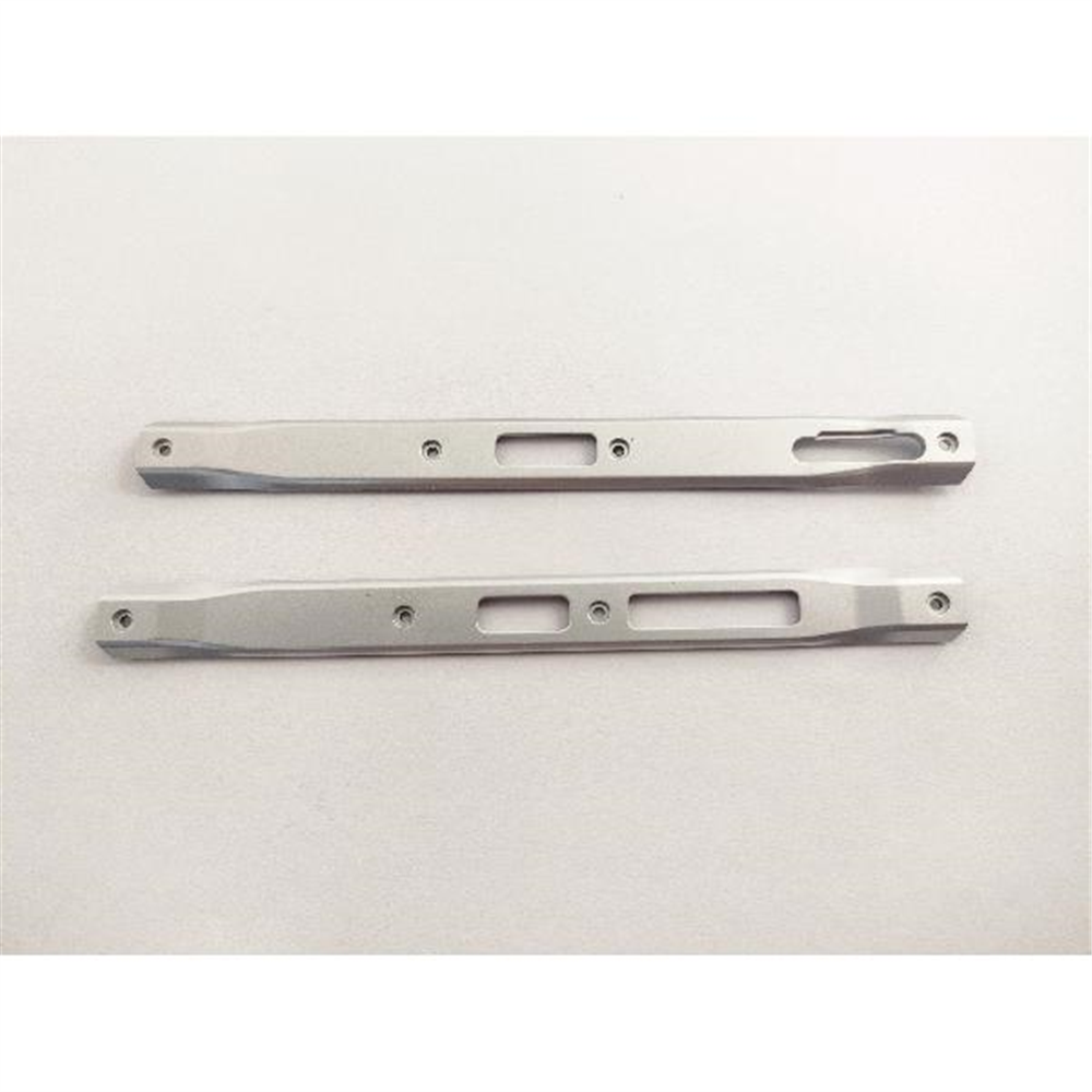 Set 2 embellecedor lateral plata para Doogee V30 calidad premium