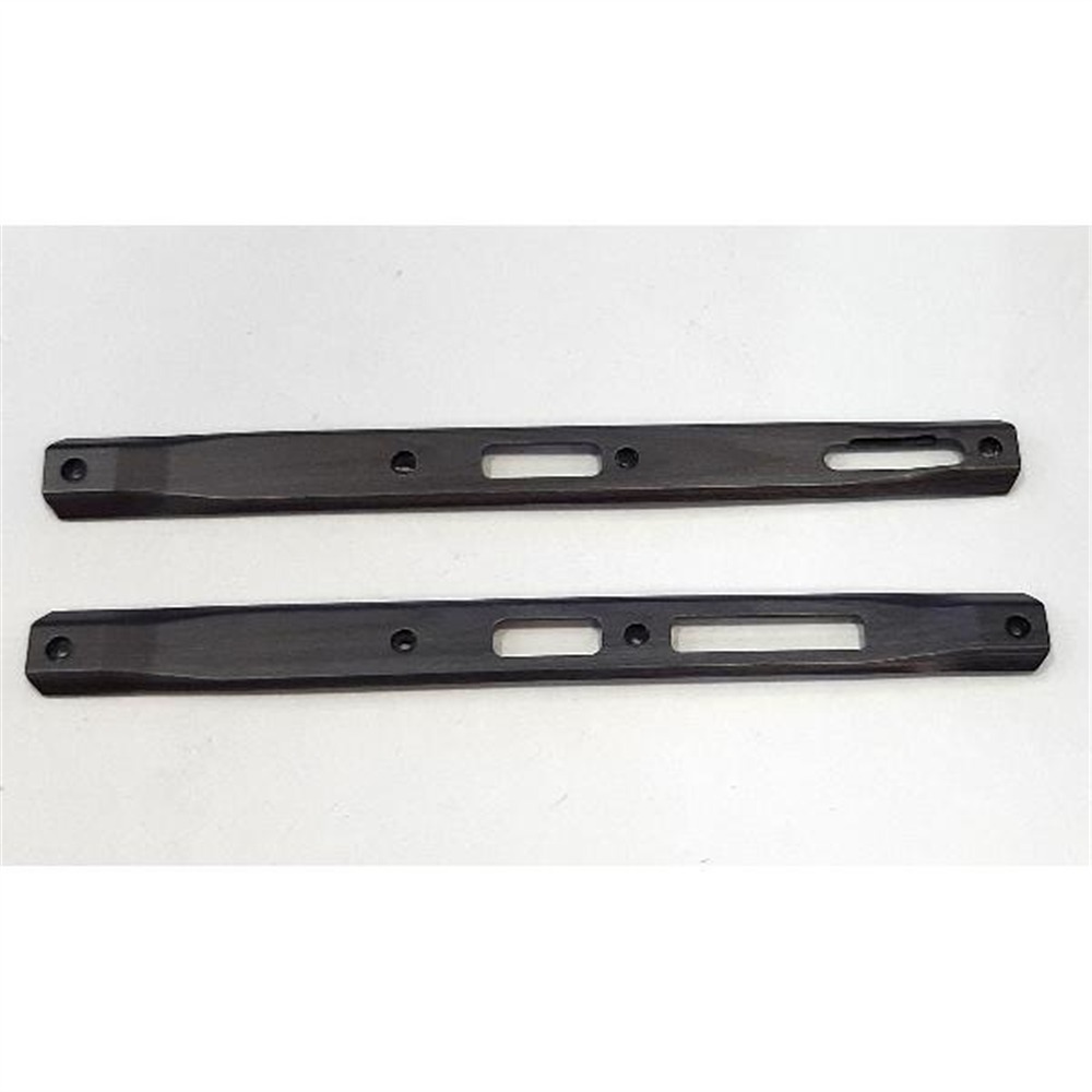 set 2 embellecedor lateral negro para Doogee V30 calidad premium