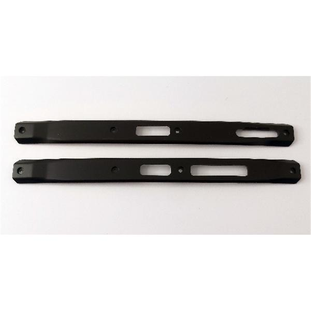 Set 2 embellecedores laterales negros para Doogee V31 GT 5G calidad premium