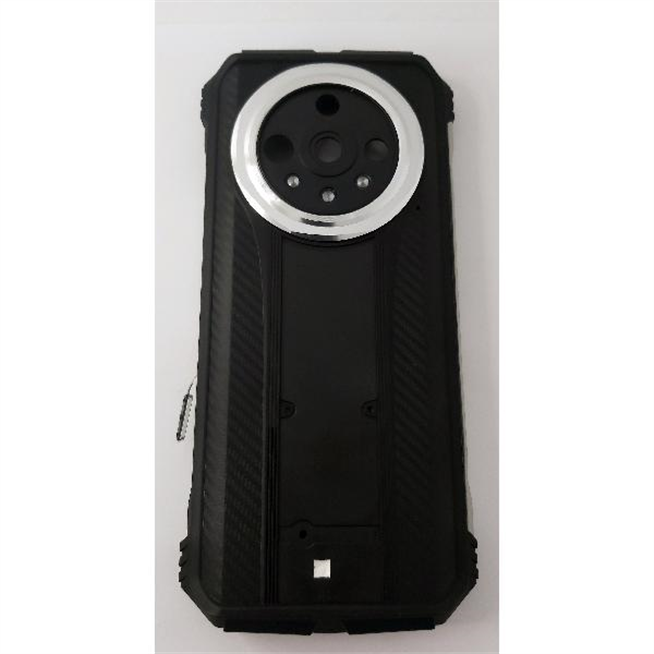 Carcasa trasera o tapa trasera negra plata para Doogee V31 GT