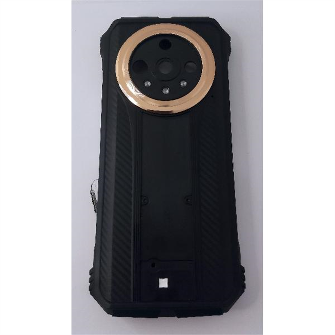 Carcasa trasera o tapa trasera negra dorada para Doogee V31 GT