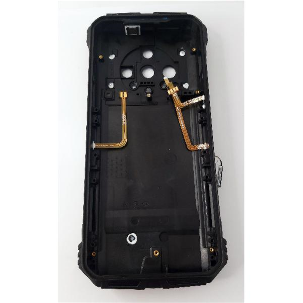 Carcasa trasera o tapa trasera negra dorada para Doogee V31 GT