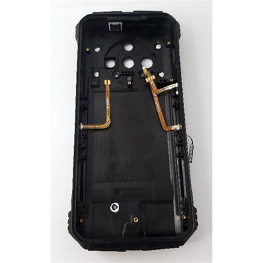 Carcasa trasera o tapa trasera negra dorada para Doogee V31 GT