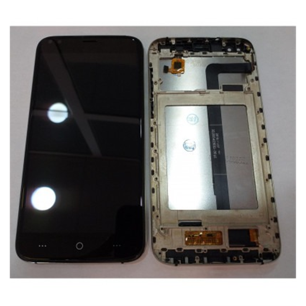 Doogee X30 pantalla lcd + tactil negro + marco dorado