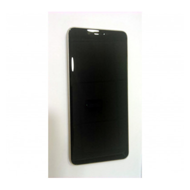 Pantalla lcd para Doogee X60L mas tactil negro mas marco dorado calidad premium
