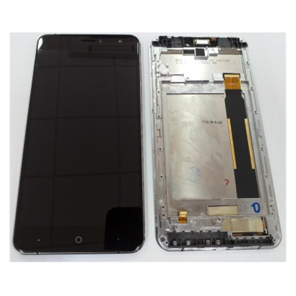 Doogee X7 X7 Pro pantalla lcd + tactil negro + marco plata premium