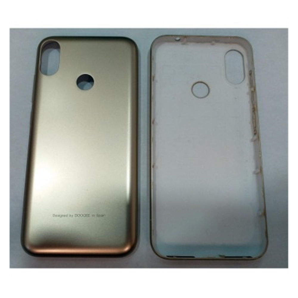 Doogee X70 tapa trasera o tapa bateria dorada
