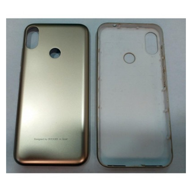 Doogee X70 tapa trasera o tapa bateria dorada