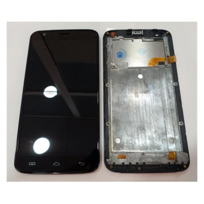 Doogee Y100 Plus pantalla lcd + tactil negro + marco negro