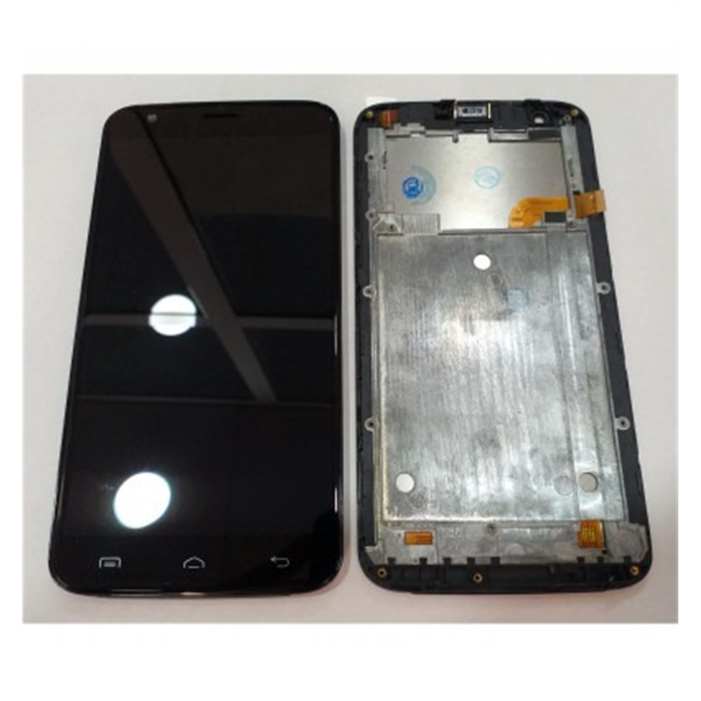 Doogee Y100 Plus pantalla lcd + tactil negro + marco negro