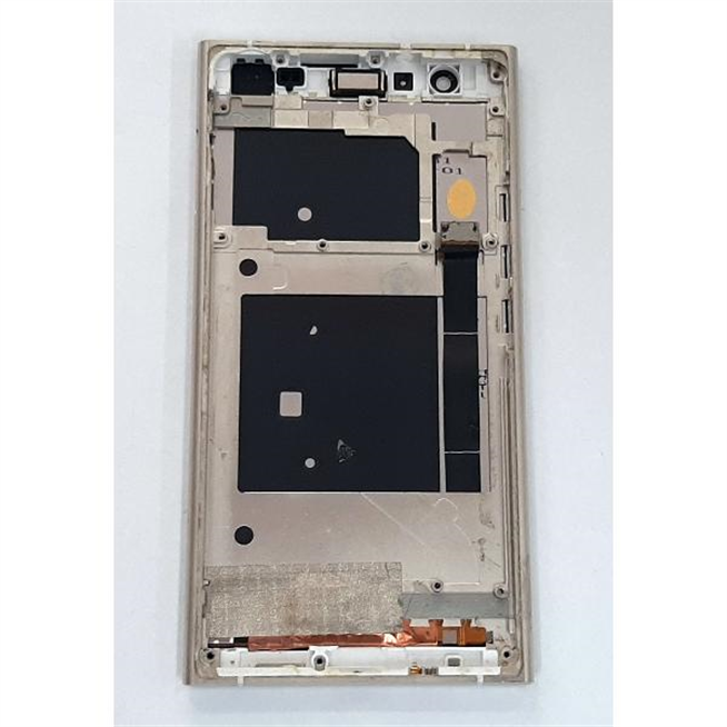 Pantalla lcd para Doogee Y300 mas tactil dorado mas marco dorado calidad premium