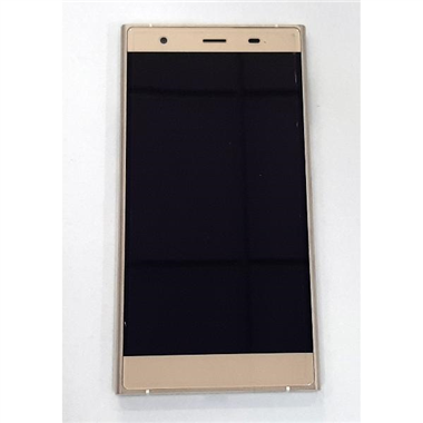 Pantalla lcd para Doogee Y300 mas tactil dorado mas marco dorado calidad premium