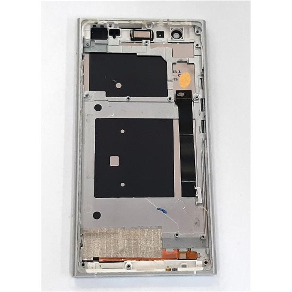 Pantalla lcd para Doogee Y300 mas tactil blanco mas marco plata calidad premium