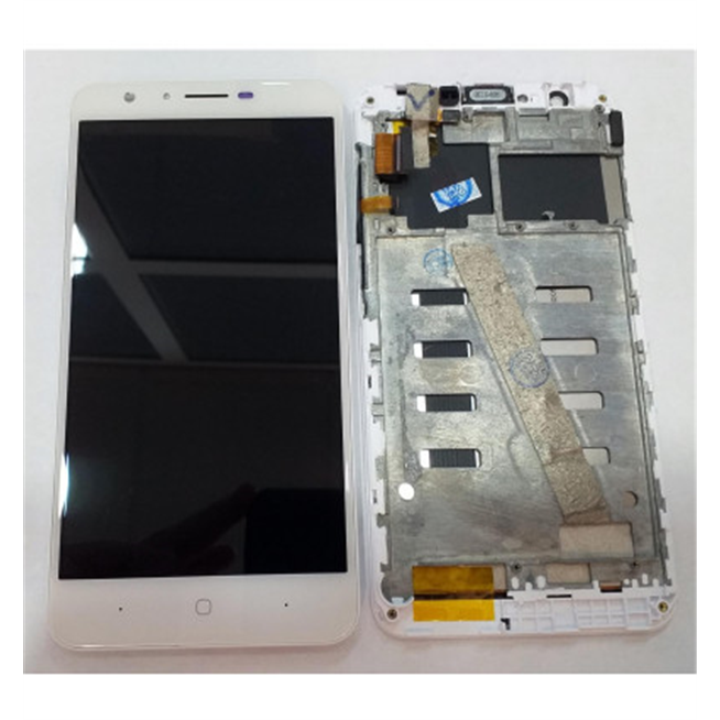 Pantalla lcd para Doogee Y6 mas tactil blanco mas marco blanco