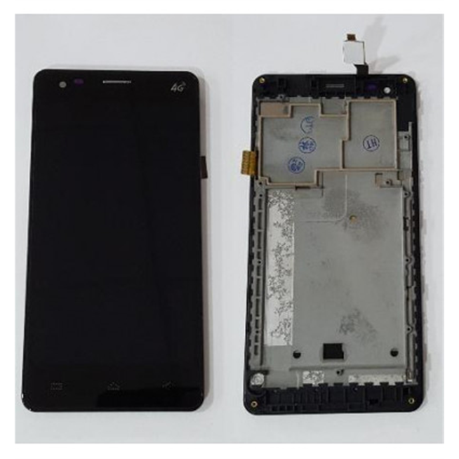 Elephone P3000S pantalla lcd + táctil negro + marco premium