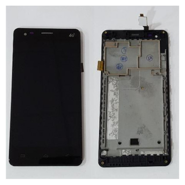 Elephone P3000S pantalla lcd + táctil negro + marco premium