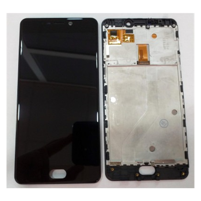 Elephone P8 2017 pantalla lcd + tactil negro + marco negro