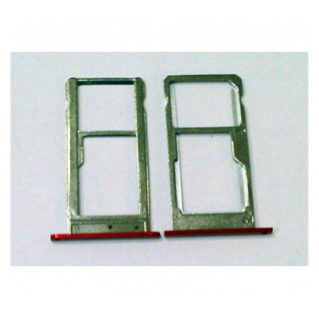 Soporte o bandeja SIM rojo para Elephone P8 Mini