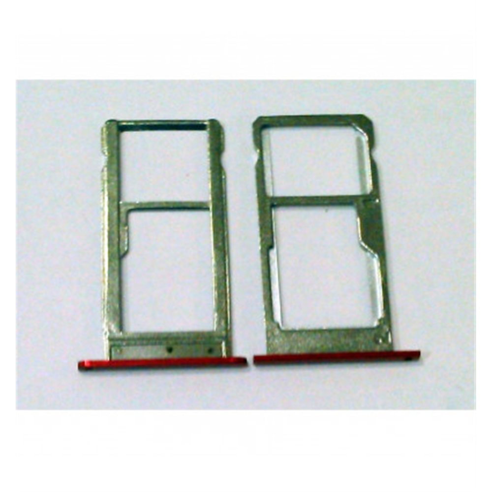 Soporte o bandeja SIM rojo para Elephone P8 Mini