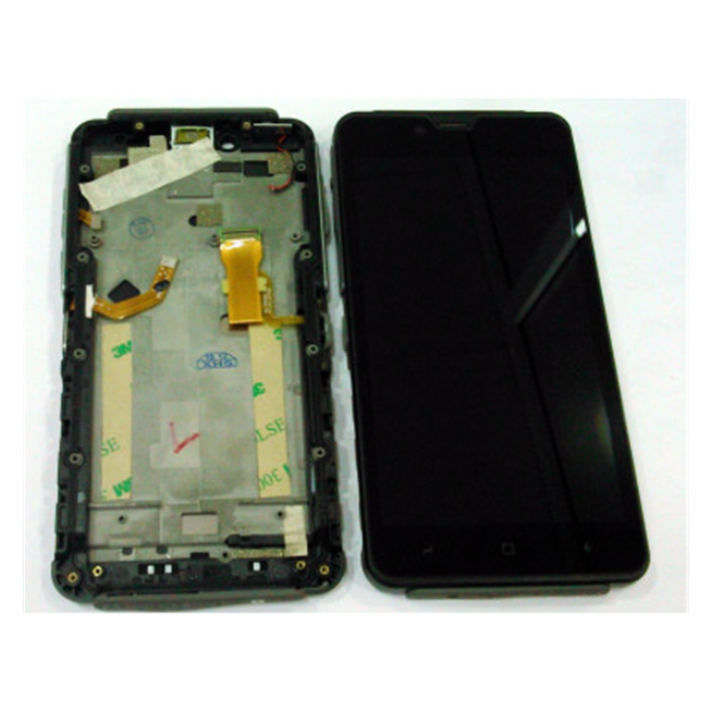 Pantalla lcd para Elephone Soldier mas tactil negro mas marco negro calidad premium