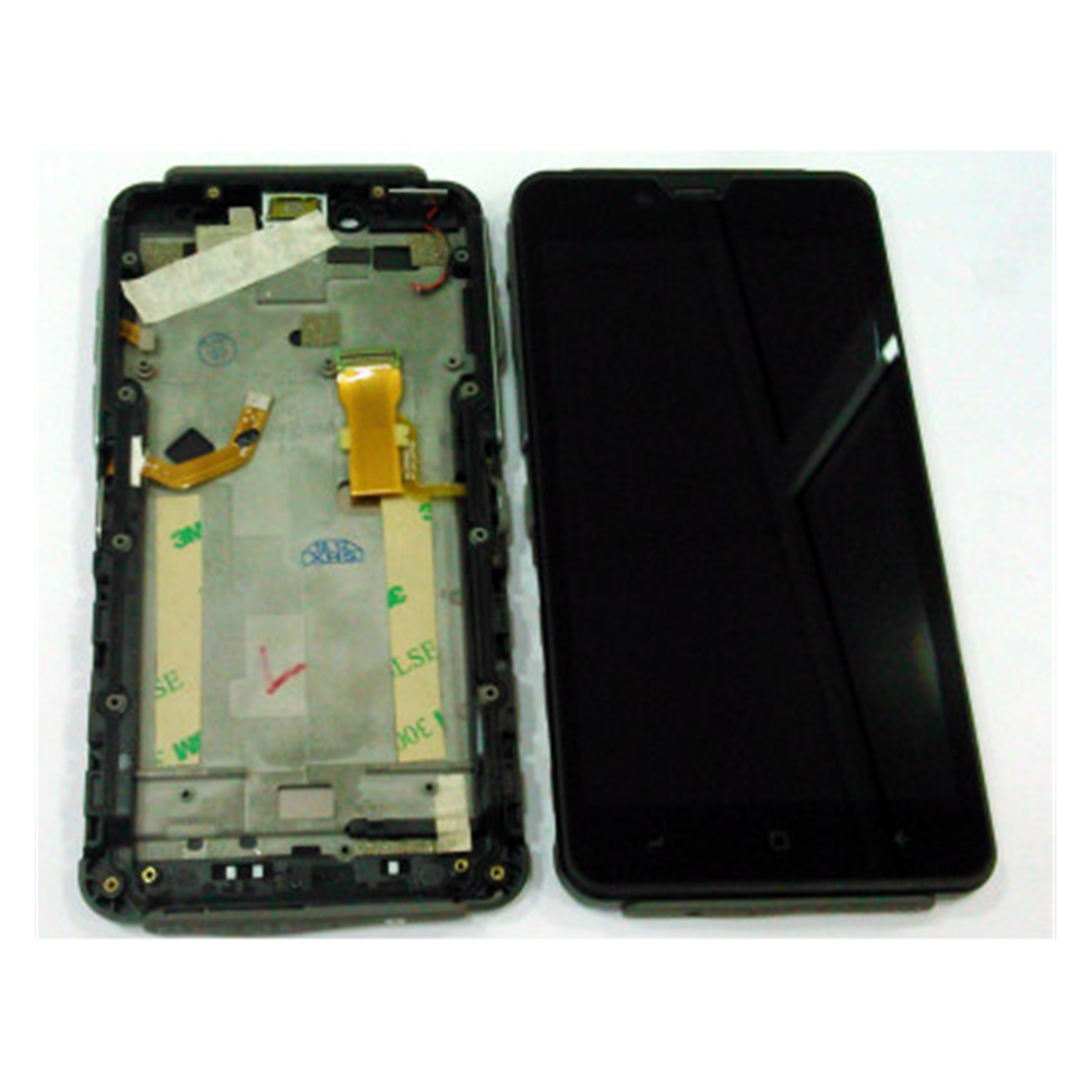 Pantalla lcd para Elephone Soldier mas tactil negro mas marco negro calidad premium