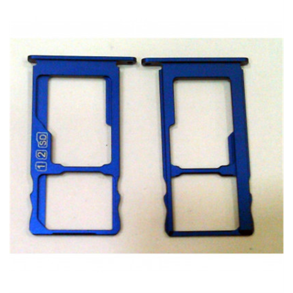 Soporte o bandeja SIM azul para Elephone U 