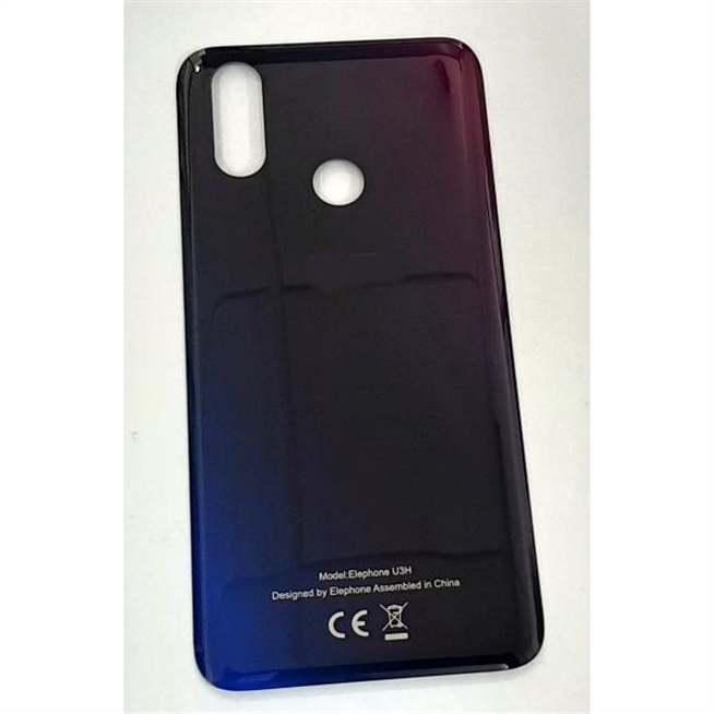Tapa trasera o tapa bateria purpura para Elephone U3H