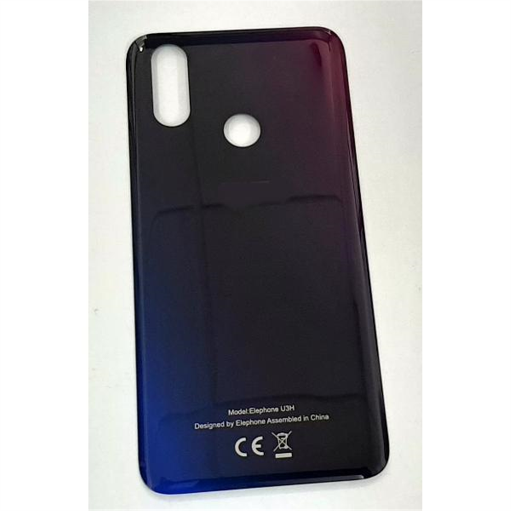 Tapa trasera o tapa bateria purpura para Elephone U3H