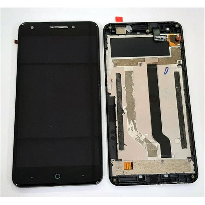 Zte BLADE A570 lcd + tactil negro + marco premium