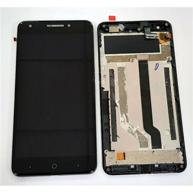 Zte BLADE A570 lcd + tactil negro + marco premium