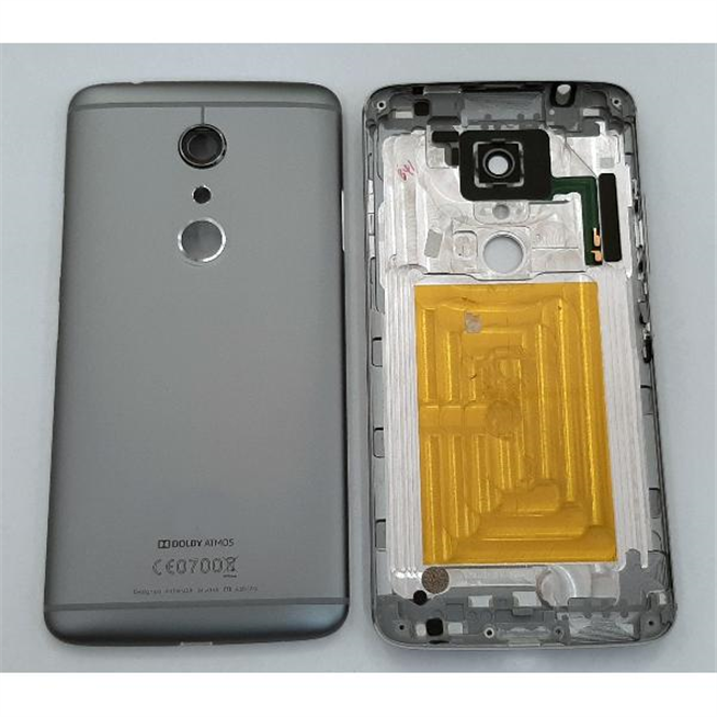 Tapa trasera o tapa bateria gris para ZTE Axon 7