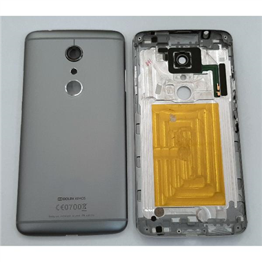 Tapa trasera o tapa bateria gris para ZTE Axon 7