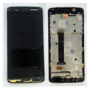 ZTE Axon 7 mini pantalla lcd + tactil negro + marco remanufacturado premium