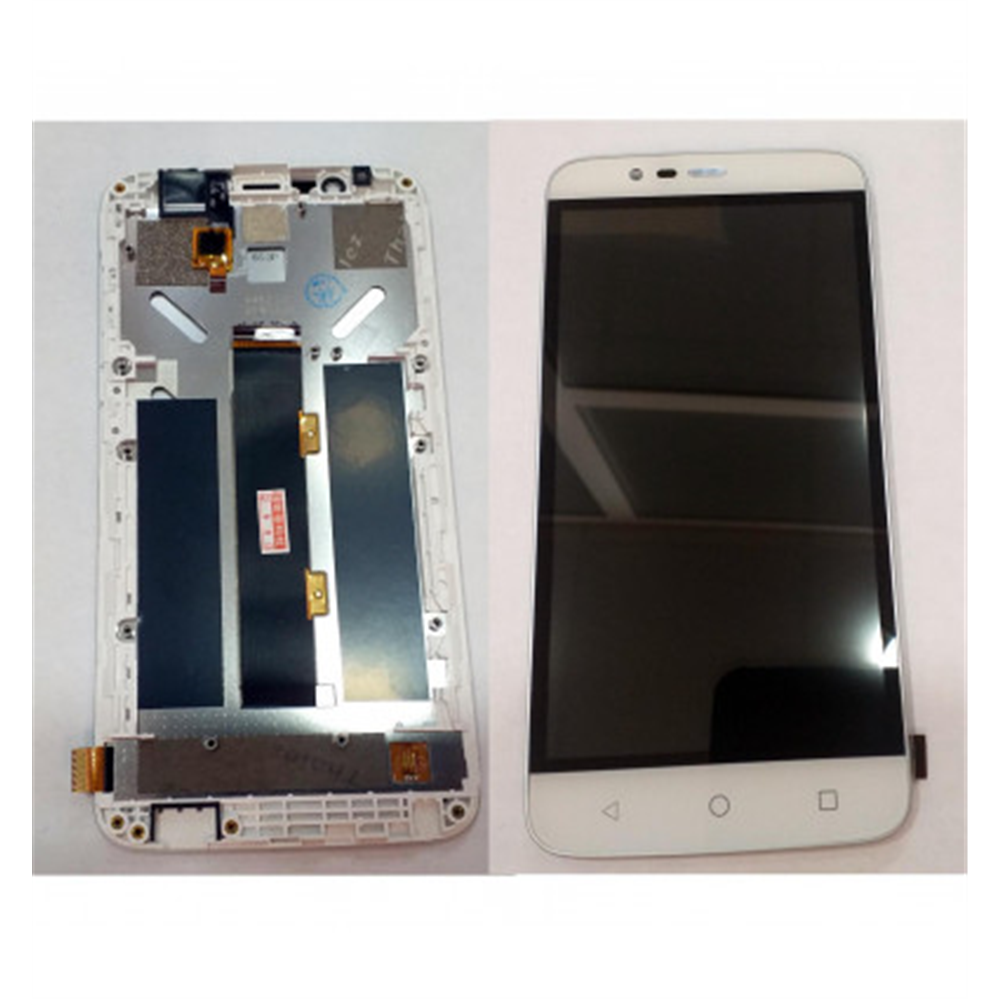 Pantalla lcd para ZTE A310 mas tactil blanco mas marco blanco