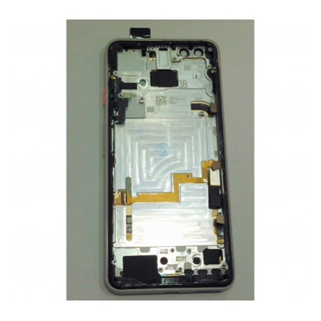 Google Pixel 3 pantalla lcd + tactil negro + marco rosa premium
