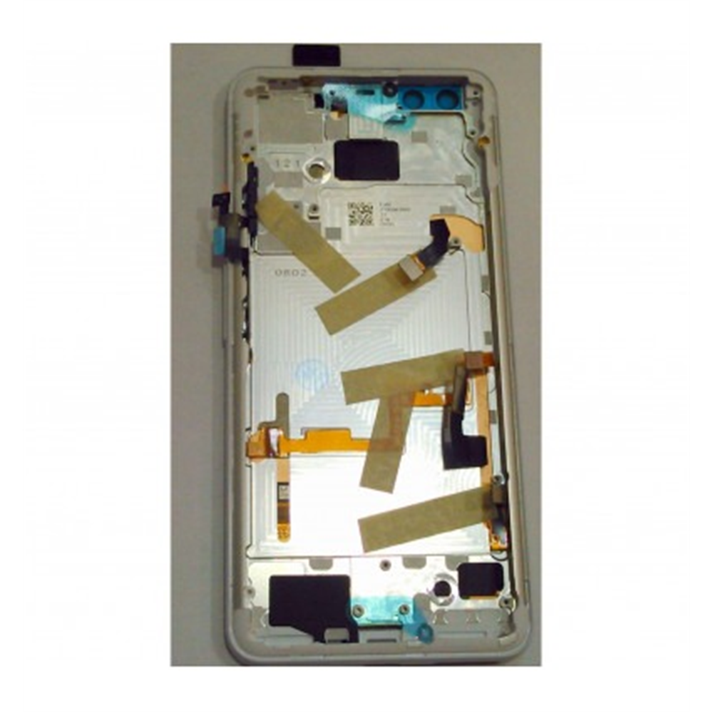 Google Pixel 3 pantalla lcd + tactil negro + marco blanco premium