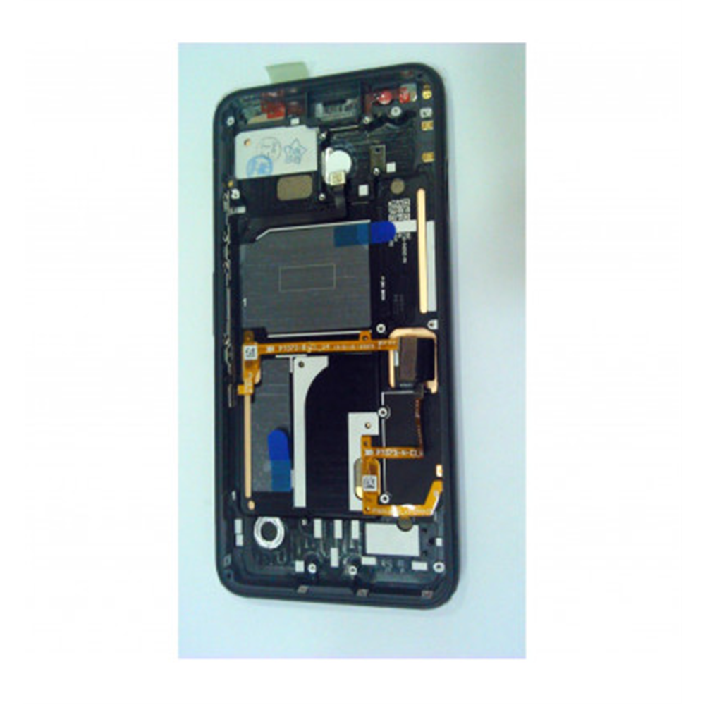 Pantalla lcd para Google Pixel 4 mas tactil negro mas marco naranja calidad premium G020I G020M G020N GA01188-US GA